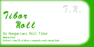 tibor moll business card